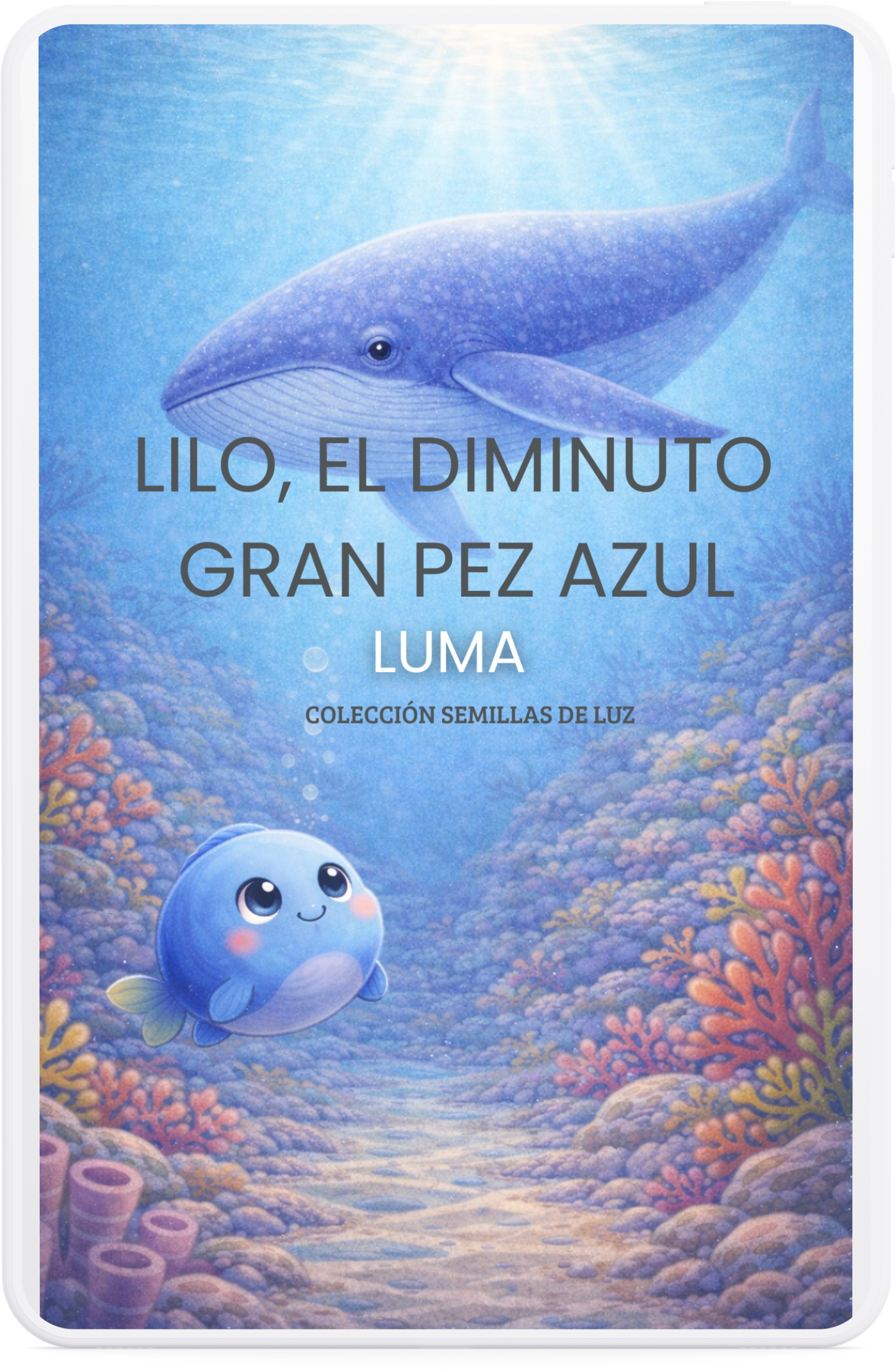 Lilo, el diminuto gran pez azul, un cuento para leer juntos.